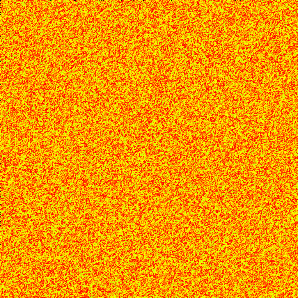 Red, orange, and yellow dots